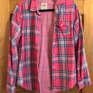 Pink Plaid Flannel
